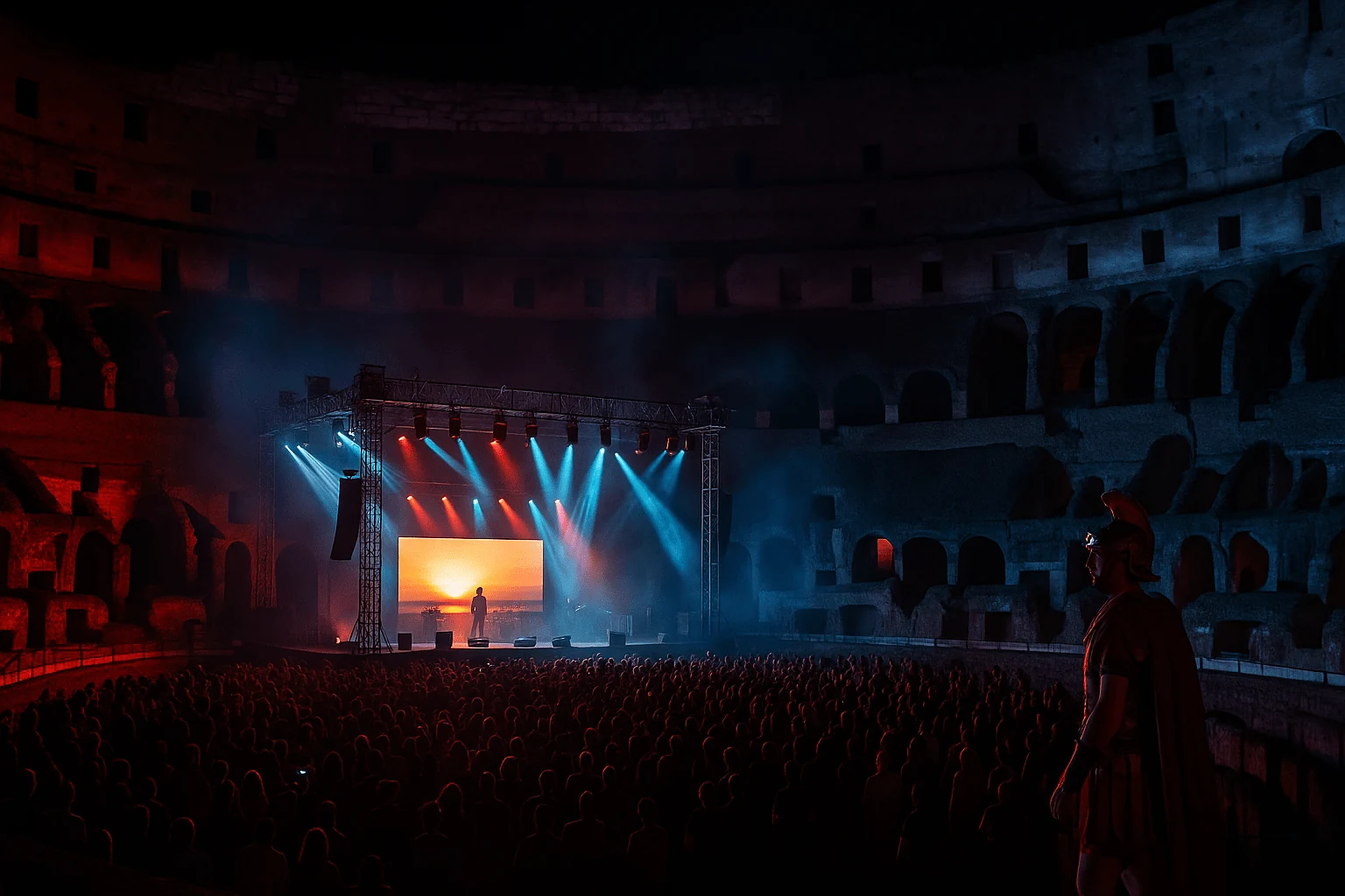 Il Colosseo si trasforma: musica e patrimonio in dialogo