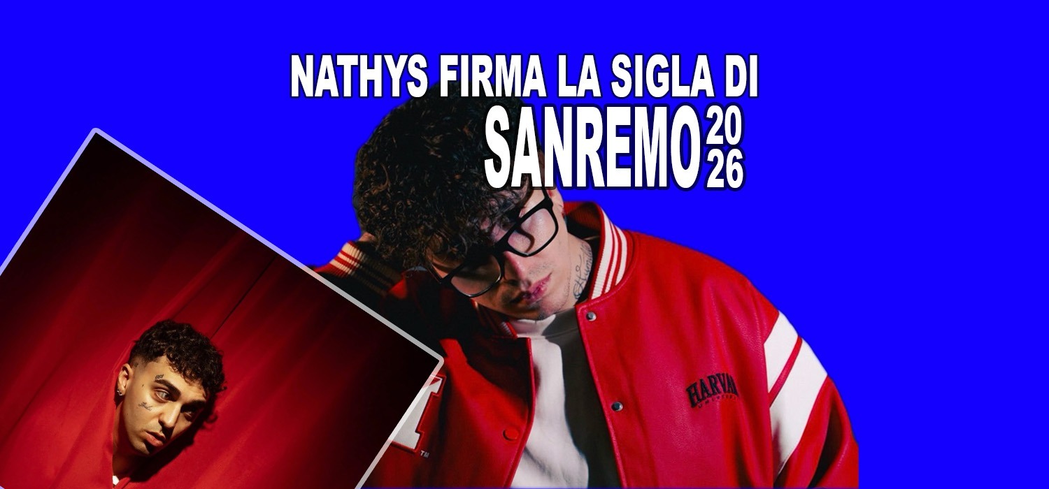 Nathys firma la sigla di Sanremo 2026 con Welo