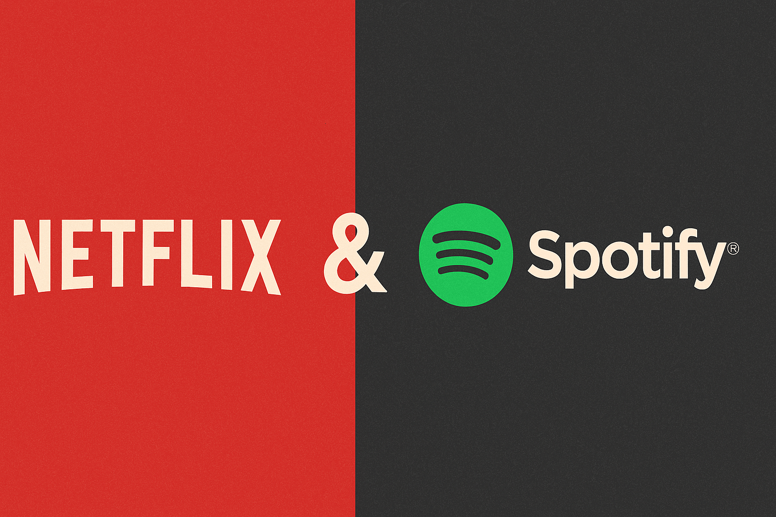 Netflix e Spotify
